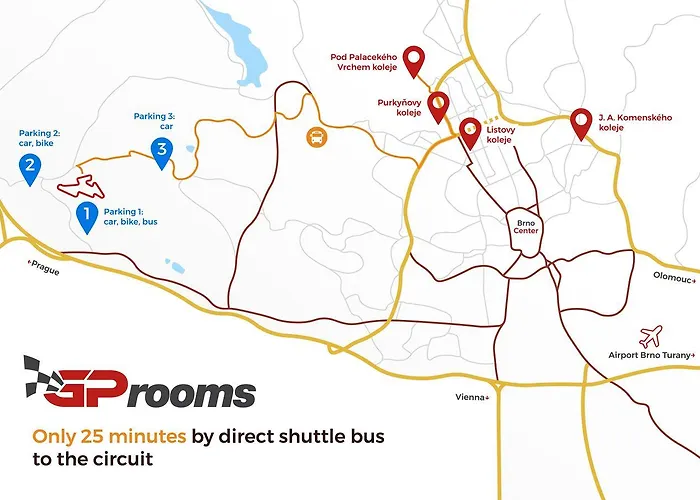 Gprooms - Listovy Koleje * برنو